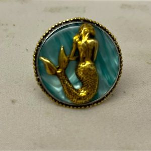 Unique Mermaid Statement Ring